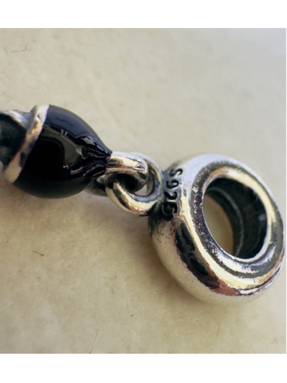 Pandora Sterling Silver & Enamel London Guard Dangle Charm - Picture 6 of 6